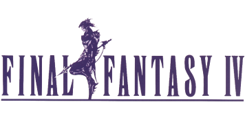 Final Fantasy IV title screen for Nintendo DS